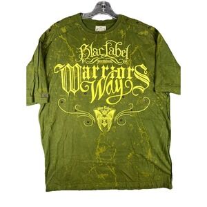 Blac Label Premium Warrior's Way Graphic Tee 3X Distressed Gothic Y2K Streetwear